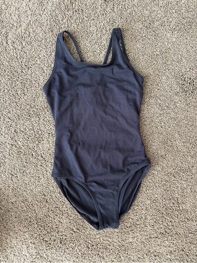 DANZ N MOTION - Classic Navy One-Piece Leotard for Dance
